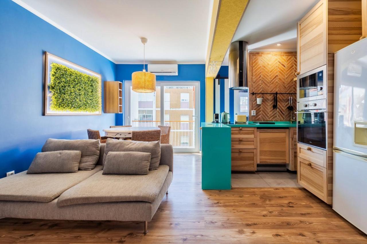 Wonder Blue Apartment Setubal Bagian luar foto